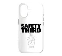 Carcasa para iPhone 17 Seguridad Tercer Dedo perdido Divertido Seguridad Tercero
