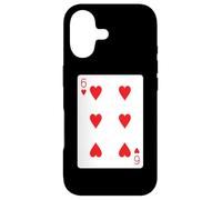 Carcasa para iPhone 17 Seis de Corazones Jugando a Las Cartas