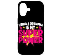 Carcasa para iPhone 17 Ser Abuela es mi súper Poder Abuela bromea Abuelita