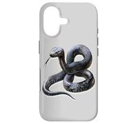 Carcasa para iPhone 17 Serpiente de Serpiente Negra