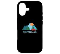 Carcasa para iPhone 17 Seward Alaska AK Vacation Vintage Logo