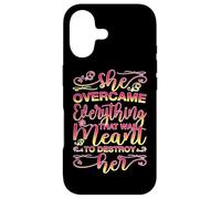 Carcasa para iPhone 17 She Overcame Everything Meant to Destroy Her