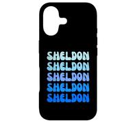 Carcasa para iPhone 17 Sheldon Retro Name Stack Design
