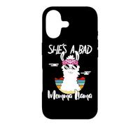 Carcasa para iPhone 17 She's a Bad Momma Llama - Mama Funny - Vintage Mom Gift