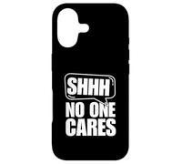 Carcasa para iPhone 17 Shh Nadie se Preocupa
