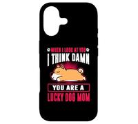 Carcasa para iPhone 17 Shiba Inu You Are A Lucky Dog Mom Funny Puppy Dogs Lovers
