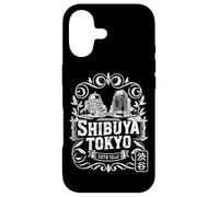 Carcasa para iPhone 17 Shibuya Crossing Tokio Japón Retro Hanko Kanji Souvenir