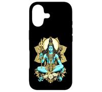 Carcasa para iPhone 17 Shiva Hindú Dios Zen Yoga Meditación Hinduismo Om Mandala