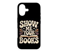 Carcasa para iPhone 17 Show Me Your Books Ratón de Bbiblioteca Lectura de Libros
