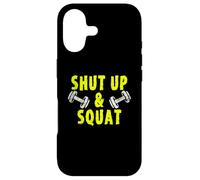 Carcasa para iPhone 17 Shut Up and Squat Fun Workout