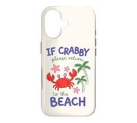 Carcasa para iPhone 17 Si está malhumorado, regrese a la Playa | Spring Break Kidcore