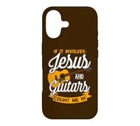 Carcasa para iPhone 17 Si Involucra a Jesús y Guitarras cuéntame en Cristiano Divertido