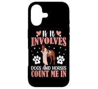 Carcasa para iPhone 17 Si Involucra Perros y Caballos Cuenta Conmigo