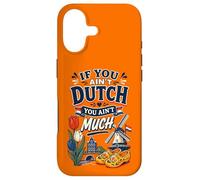 Carcasa para iPhone 17 Si no Eres holandés no Eres Muy Gracioso Holanda Países Bajos