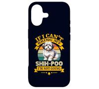 Carcasa para iPhone 17 Si no Puedo traer a mi Perro Shih-Poo, no voy a ser Gracioso dueño