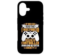 Carcasa para iPhone 17 Si Puedes Leer Esto, me Vi Obligado a Bajar mi Controlador