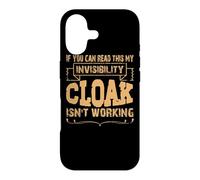 Carcasa para iPhone 17 Si Puedes Leer Esto, mi Capa de Invisibilidad no Funciona