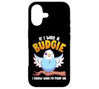 Carcasa para iPhone 17 Si yo Fuera un Periquito, sé a quién haría Caca en Meme Hilarante