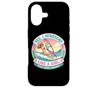 Carcasa para iPhone 17 Si Yo Windsurf como Una Chica Quiero Algunas Lecciones Chiste Windsurfista