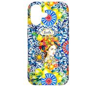 Carcasa para iPhone 17 Siciliano Moros Cabeza Colorido limón Arte