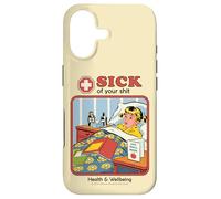 Carcasa para iPhone 17 Sick of Your Shit Sarcastic Retro Vintage Funny Adult Humor