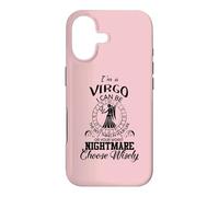 Carcasa para iPhone 17 Signo de astrología de la Pesadilla del Zodiaco de Virgo I Can Be Your Worst Nightmare
