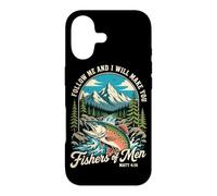 Carcasa para iPhone 17 Sígueme y te haré Pescadores de Hombres Dios Cristiano