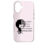 Carcasa para iPhone 17 Silla Plegable Seat at The Table Bring Shirley Chisholm
