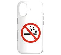 Carcasa para iPhone 17 Símbolo de señal de Advertencia de no Fumar, Motivacional