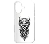 Carcasa para iPhone 17 Símbolo de Veles eslavo Pagano Inframundo Dios Arte