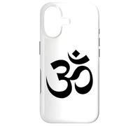 Carcasa para iPhone 17 Símbolo Om AUM Meditación Sagrada Espiritual Arte Zen.