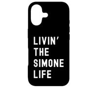 Carcasa para iPhone 17 Simone viviendo la Vida de Simone Nombre Divertido