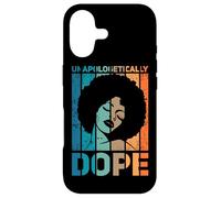 Carcasa para iPhone 17 Sin disculpas Dope Black Girl Magic Black Queen Goddess