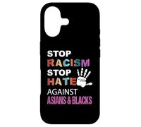 Carcasa para iPhone 17 Sin Racismo sin Odio, Racismo Anti-asiático, Racismo Anti-asiático
