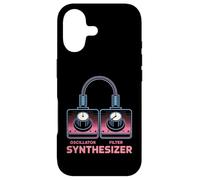 Carcasa para iPhone 17 Sintetizador analógico Retro oscilador Modular de Sintetizador