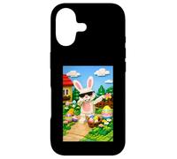 Carcasa para iPhone 17 Six Seven 6-7 Día de Pascua Niños Niños Dabbing Bunny 67 Meme