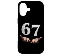 Carcasa para iPhone 17 Six Seven 6 7 Meme Funny Gen Alpha Slang 6 7 Hands Number 67