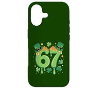 Carcasa para iPhone 17 Six Seven St Patricks Day 67 6 7 Lucky Leprechaun Hombres Mujeres