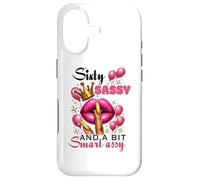 Carcasa para iPhone 17 Sixty Sassy and a bit Smart Assy 60th Birthday Women Mom