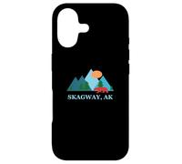 Carcasa para iPhone 17 Skagway Alaska AK Vacation Souvenir Vintage Logo