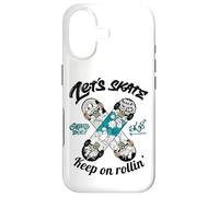 Carcasa para iPhone 17 Skateboarding with Graffiti Style, Skateboard Graphic Design