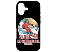 Carcasa para iPhone 17 Skiing The Art of Catching a Cold and Going Broke