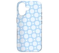 Carcasa para iPhone 17 Sky Light Blue Octagonal Star Optical Illusion Pattern