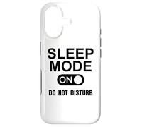 Carcasa para iPhone 17 Sleep Mode On Please Do Not Disturb I'm Sleeping I Love Naps
