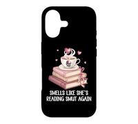 Carcasa para iPhone 17 Smells Like She's Reading Smut Again Smutt Book Dark Romance