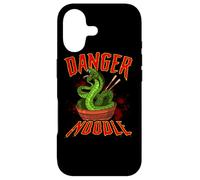 Carcasa para iPhone 17 Snakes Ball Python Funny Snake Boys Snek Meme Peligro Fideos