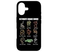 Carcasa para iPhone 17 Snakes Educational Ultimate Snake Guide Reptile Lover