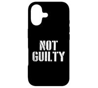 Carcasa para iPhone 17#snirt Not Guilty Camiseta inocente con Capucha, diseño inocente