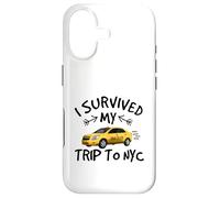 Carcasa para iPhone 17 Sobreviví a mi Viaje a Nueva York - Funny New York City Taxi Travel