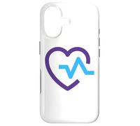 Carcasa para iPhone 17 Sobreviviente del Suicidio No estás Solo Prevención Heart Beat Luv